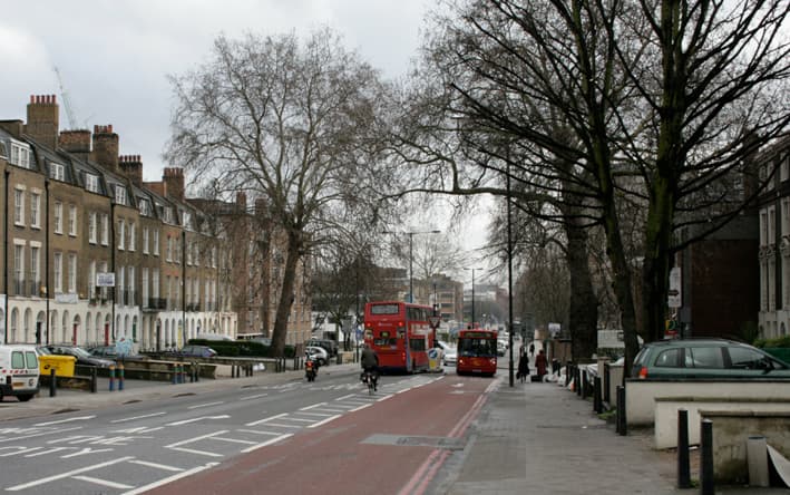 City Road in London near the Webicode London office