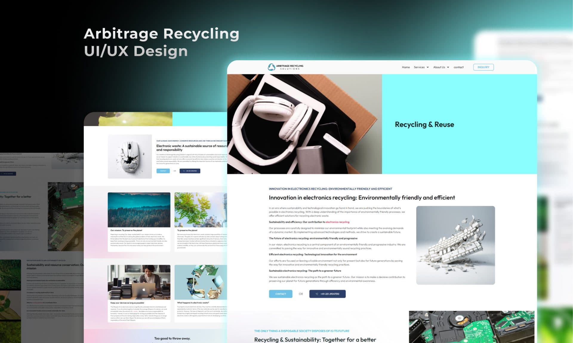 Arbitrage Recycling portfolio screenshot